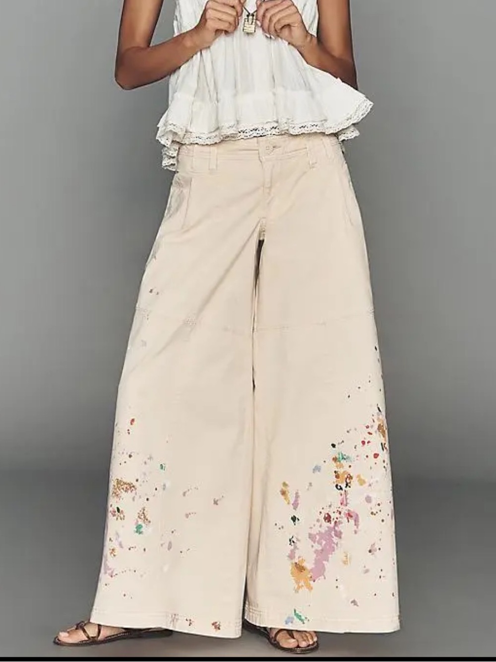 Pilcro Simona Palazzo Pants 28x30